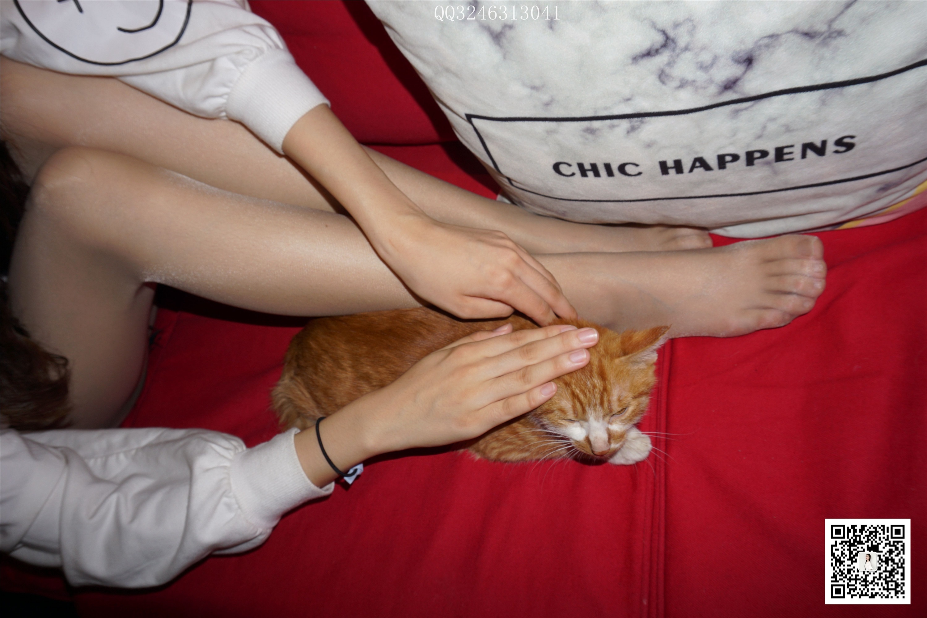 大生模拍 No.090 灰丝高跟小野猫